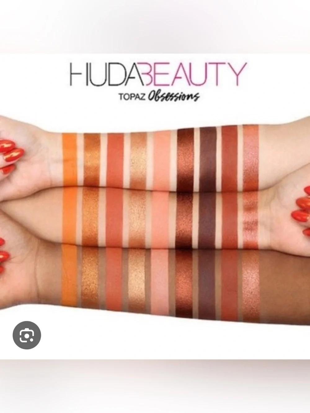 Huda Beauty Topaz Obsessions Eyeshadow Palette